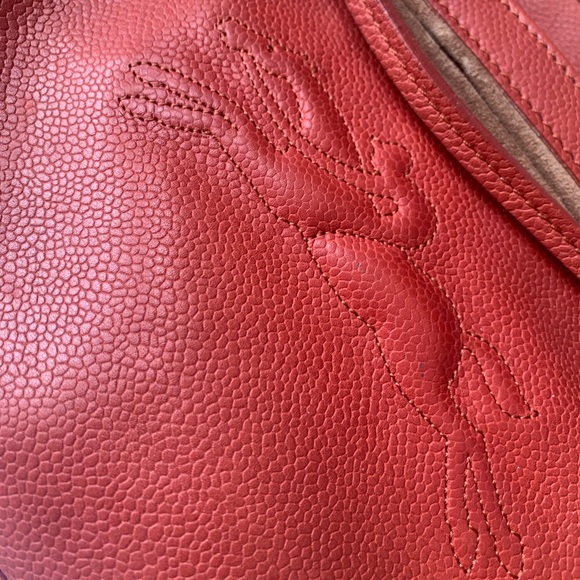 Longchamp Gatsby Burgundy Brown Leather Bag - Picture 5 of 16